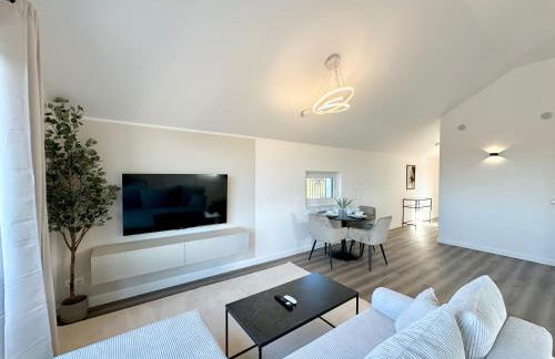 LIVA Stays - Henstedt Ulzburg - Nähe Hamburg & Flughafen - Nähe Bahnhof - Terrasse - Smart-TV - Foto 8