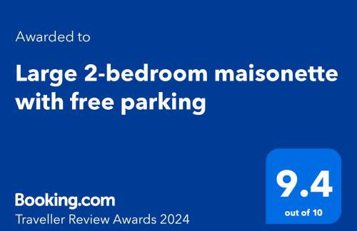 Large 2-bedroom maisonette with free parking - Foto 24