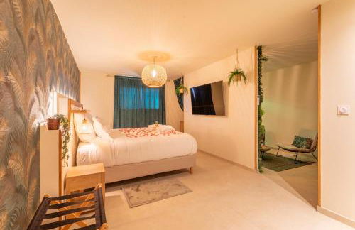 Suite Emeraude Spa Détente avec Balnéo Double & Sauna - Foto 9