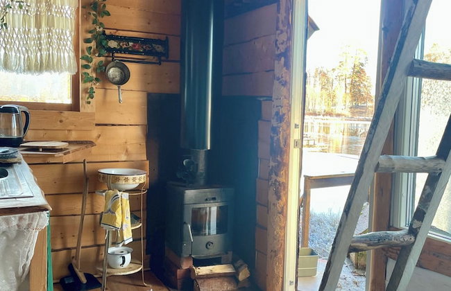 Romantic Cabin Right on the Lake With Fire Place - Foto 19