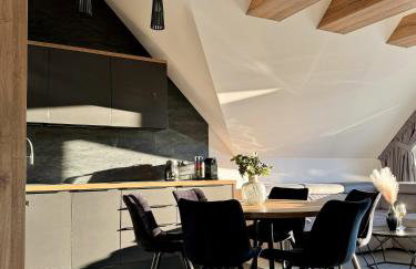 Kras-Resort Apartament 301 i 303 z widokiem na góry, prywatnym jacuzzi na tarasie i sauną - Foto 13