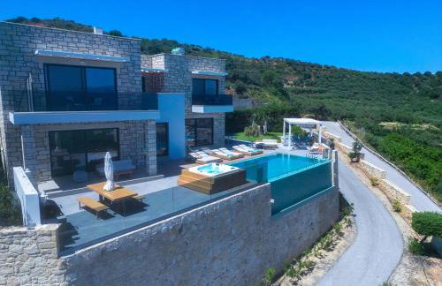 Paleokastro Villas with Private Heated Pool, Top Views - Next To Center - Top WiFi - Photo 78