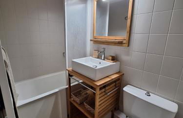 Studio 4p Chaleureux aux pieds des pistes & vue Pelvoux II - Foto 8