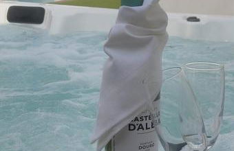 Casa de Moledo jacuzzi e sauna - Foto 36