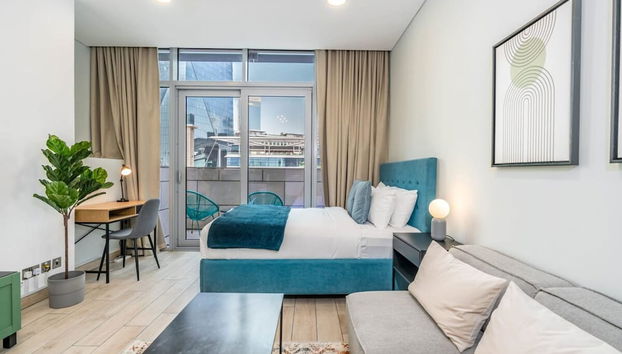 Silkhaus Burj Daman Tower Difc Studio Pool Gym - Foto 3, Habitación