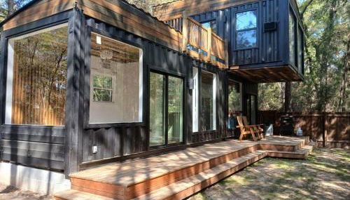 Waterfront Container House In A Magical Forest! - Foto 3