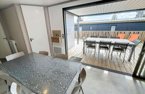 Chalet de Standing 6 Pers. à Jullouville - Piscine Chauffée, Plage à Proximité, Wi-Fi Inclus - FR-1-361-536 - Foto 4