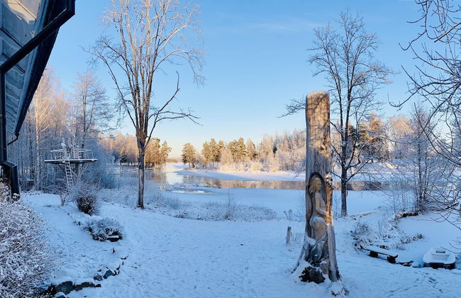 Romantic Spa Villa With Fireplace by the Lake - Foto 19