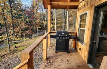 Sweet Tree Cabin with Grill Overlooking Tappan Lake in Ohio - Foto 15