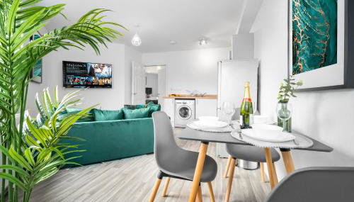 Modern 2 Bed Apartment - Parking - Sleeps 3 - Netflix 27AC - Foto 3