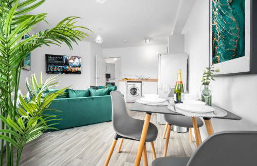 Modern 2 Bed Apartment - Parking - Sleeps 3 - Netflix 27AC - Foto 3