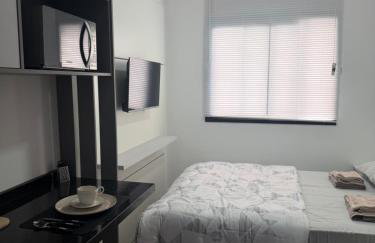 Studio com piscina aquecida,completo ,academia ,próximo ao shopping Palladium - Foto 30