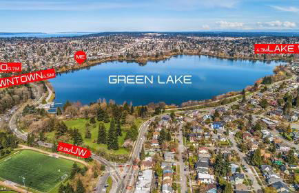 Green Lake 1st Line Home D Full Modern Remodeled - Foto 1