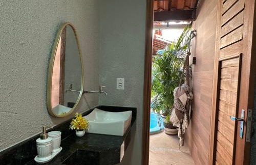 Aconchego Dourado I Alugue casa com piscina a 17min da praia - Photo 41