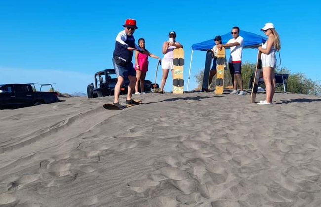 Sandboarding sur la plage d'El Mogote - Photo 5