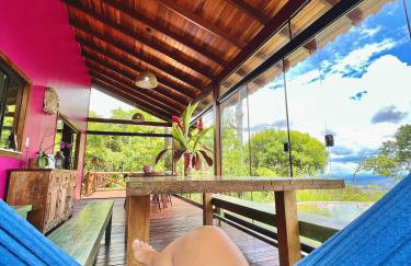 Casa Rosa - Paraíso na Natureza piscina natural, Wi-Fi - 25 minutos do centro - Foto 5