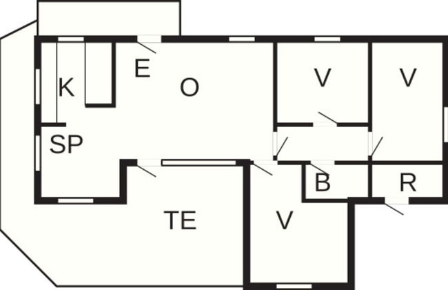 Simplistic Holiday Home in OksbÃ¸l near Sea - Foto 2