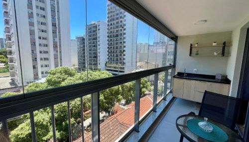 Apartamento Inteiro Novo Praia, 2 Varandas, Piscina e Vista Parcial MAC - Foto 2
