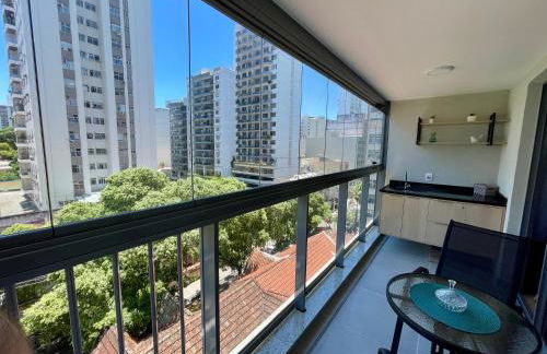 Apartamento Inteiro Novo Praia, 2 Varandas, Piscina e Vista Parcial MAC - Foto 2