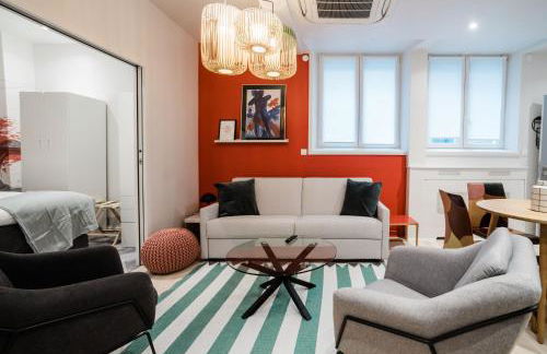 SUITE SARTRE : au cœur de la Rive Gauche, neuf, design, 2/4 personnes - Foto 5