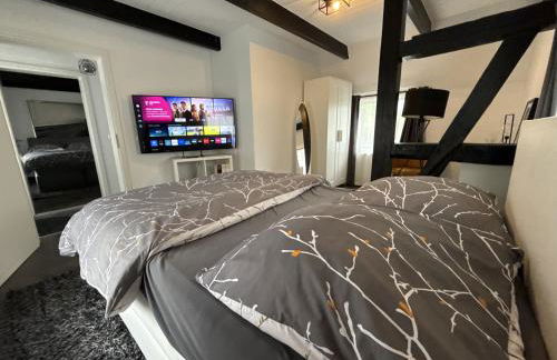 Fachwerkhaus mit 2 getrennten Schlafzimmern, Wohnzimmer und Küche - Foto 13