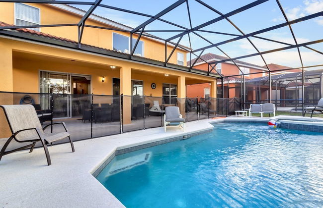 6 Br Pool Home with Spa and Game Room - Foto 28