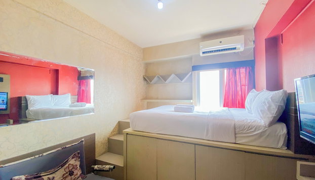 Serene Studio Room At 5Th Floor Suites @Metro Apartment - Foto 4, Habitación