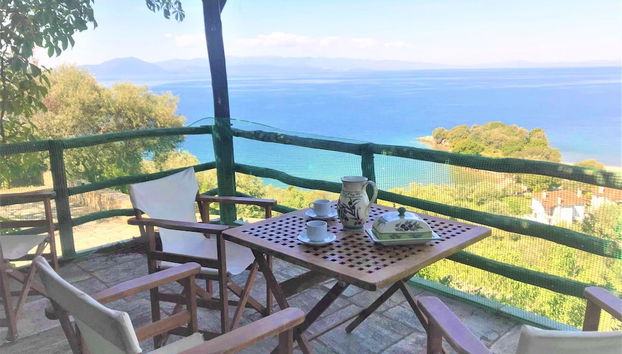 Traditional Luxury House Kedavros - Foto 5, Varanda