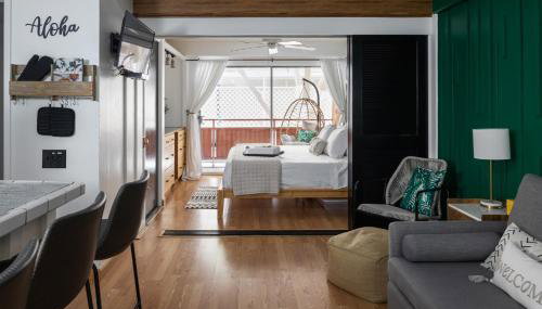 Waikiki Escape King Bed Pool Walk to Beach - Foto 2