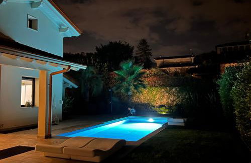 Ferienhaus Casa sulle colline di Barcuzzi pool, garden and barbecue - Foto 24