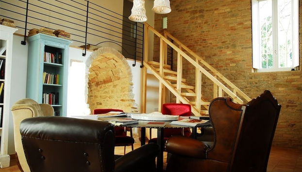 Sitzecke in der Lobby