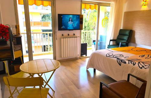 STUDIO BALCON CALME AVEC PARKING 5mn de la MER - Foto 5