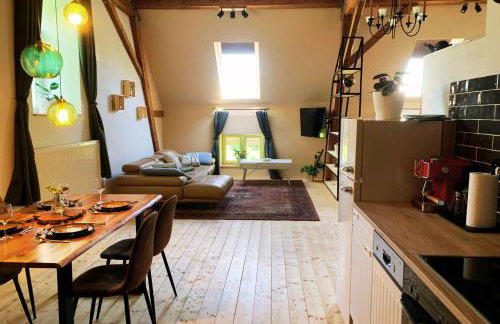 Stilvoll eingerichtetes Studio in historischem Bauernhaus, voll ausgestattet inmitten der Natur auf 75 qm - Foto 15