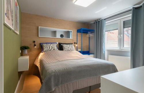 HOUSE 756 MAINZ - DESIGN-FERIENHAUS, 4 Schlafzimmer, 3 Bäder, SAUNA & Kamin - Foto 40