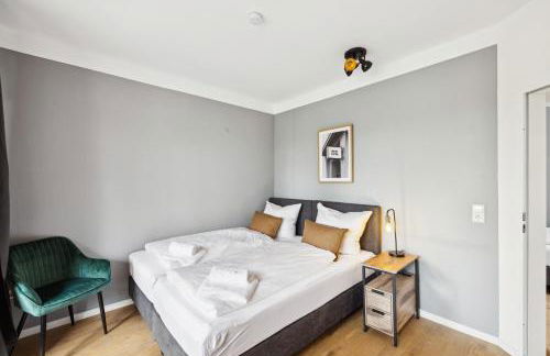 NASA Homes I Moderne Suite I Zentral I 3 Zimmer I Balkon und Aufzug I neu renoviert I Smart TV I Hotelbetten - Foto 18