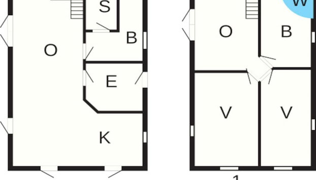 5 Star Holiday Home in Romo - Foto 5, Plano