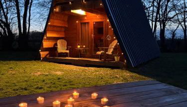 Cabane en A La Pause Sauvage Normandie - Foto 1