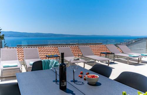 Villa Atopos with heated private pool, 5 bedrooms, Cinema room, panoramic sea views - Foto 11