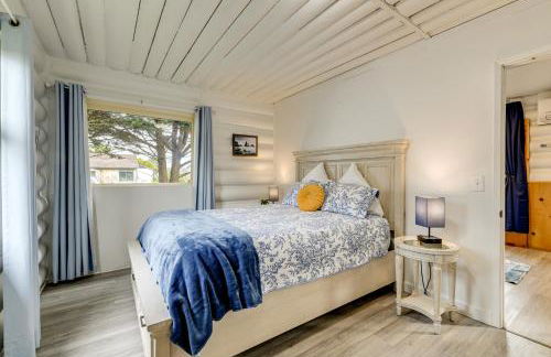 Unique Dog-Friendly Log Cabin Short Walk to Ocean - Foto 12