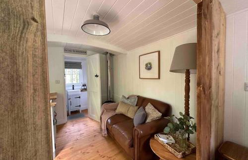 Cornwall Woodland Shepherd's Hut with Hot Tub - Deirdres Hut - Foto 47