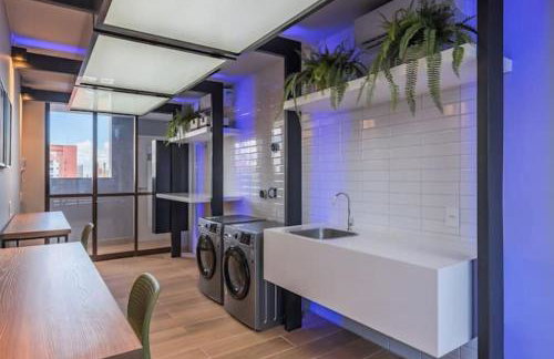 Flat Luxo com Coworking, Academia e Rooftop - WiFi 1Gb - Beira Mar 4 min - Foto 23