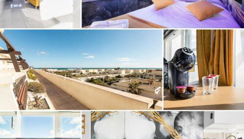 Sea Gold vue mer - terrasse - parking - Port Nature 2 - Village Naturiste R4N - Foto 4