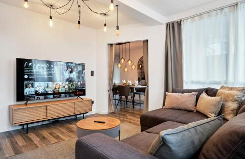 Park Avenue - Design Apartment Friesenstraße - 4 Pers - WLAN - Netflix - 65 Zoll TV - Foto 1