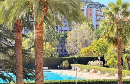 My Resid Appart Cannes Marina vue Piscine - Foto 1