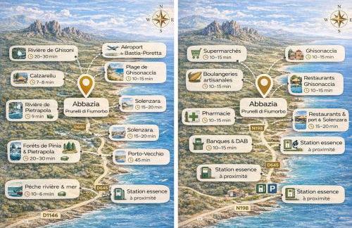 Villa Piscine Mer 7 min Vue Montagne Clim - Foto 40