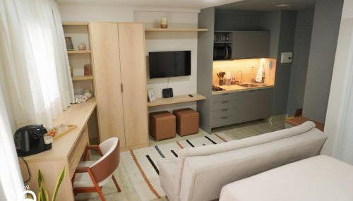 Studio inteiramente novo em localização perfeita, lazer completo e muito conforto! - Foto 2