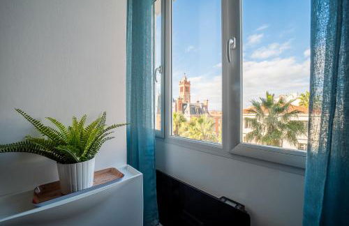 Le Cosy Perpignan Centre, 2 rooms, 2 bathrooms, free WIFI, free parking, lift, central, renovated, spacious - Foto 22
