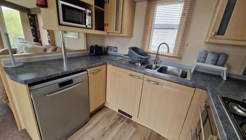 The Beach Hideaway Pet Friendly 2 Bedroom Static Caravan Clarach Bay - Foto 4