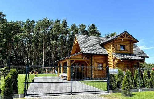 Dom Wakacyjny Złoto Północy na wyłączność, parking, plac zabaw, tarasy - Foto 5