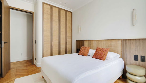 Luxury Apt With AC - 4bd/8p - Etoile/victor Hugo - Foto 4, Habitación